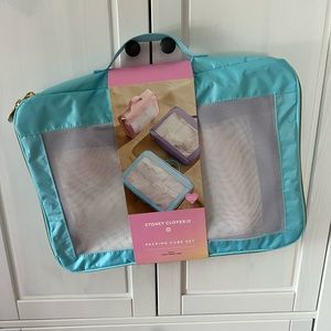 Stoney Clover Lane x Target blue set of packing cubes